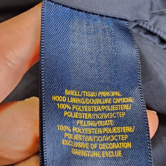 Polo Ralph Lauren Navy Quilted Full Zip Jacket 2T Preppy Toddler Play Coat - Picture 6 of 11